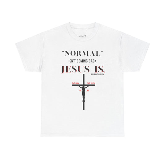 Normal Isn't Coming Back, Jesus Is T-Shirt