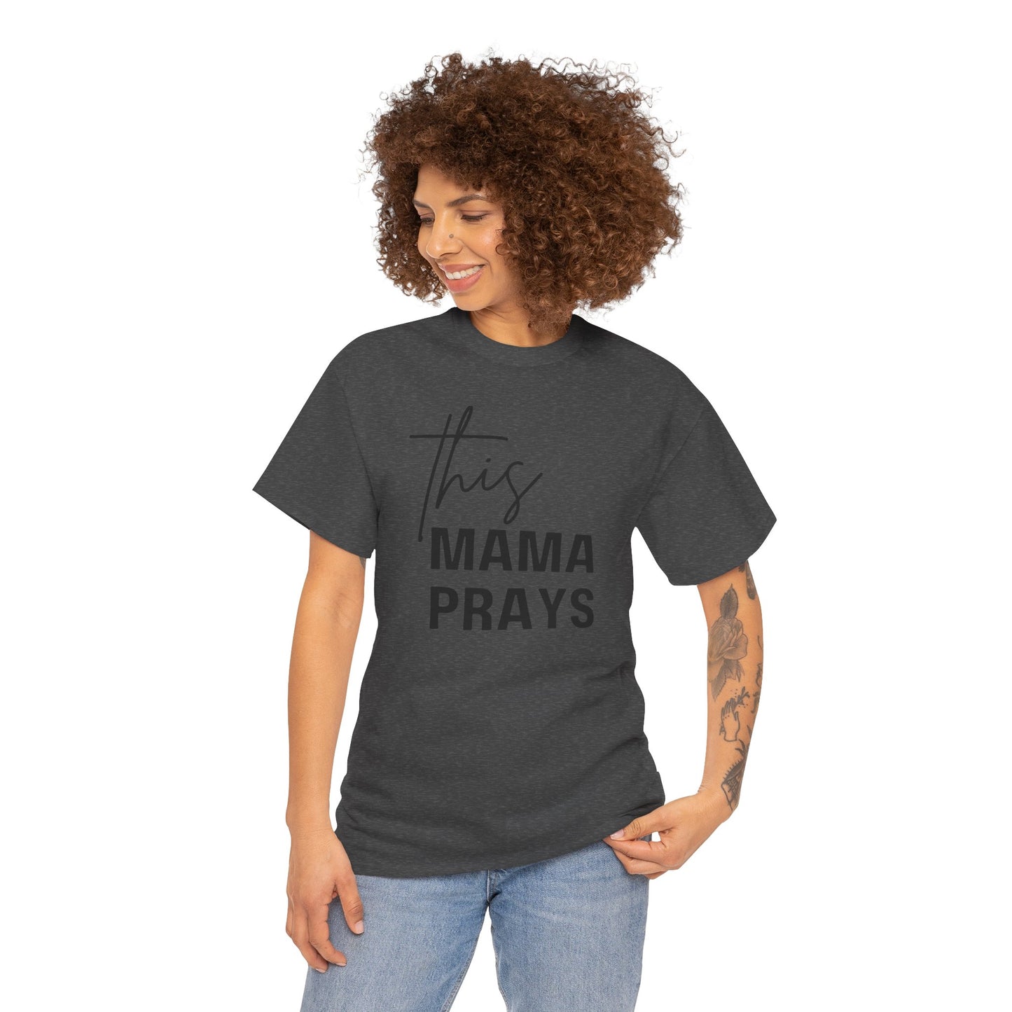 This Mama Prays Tee