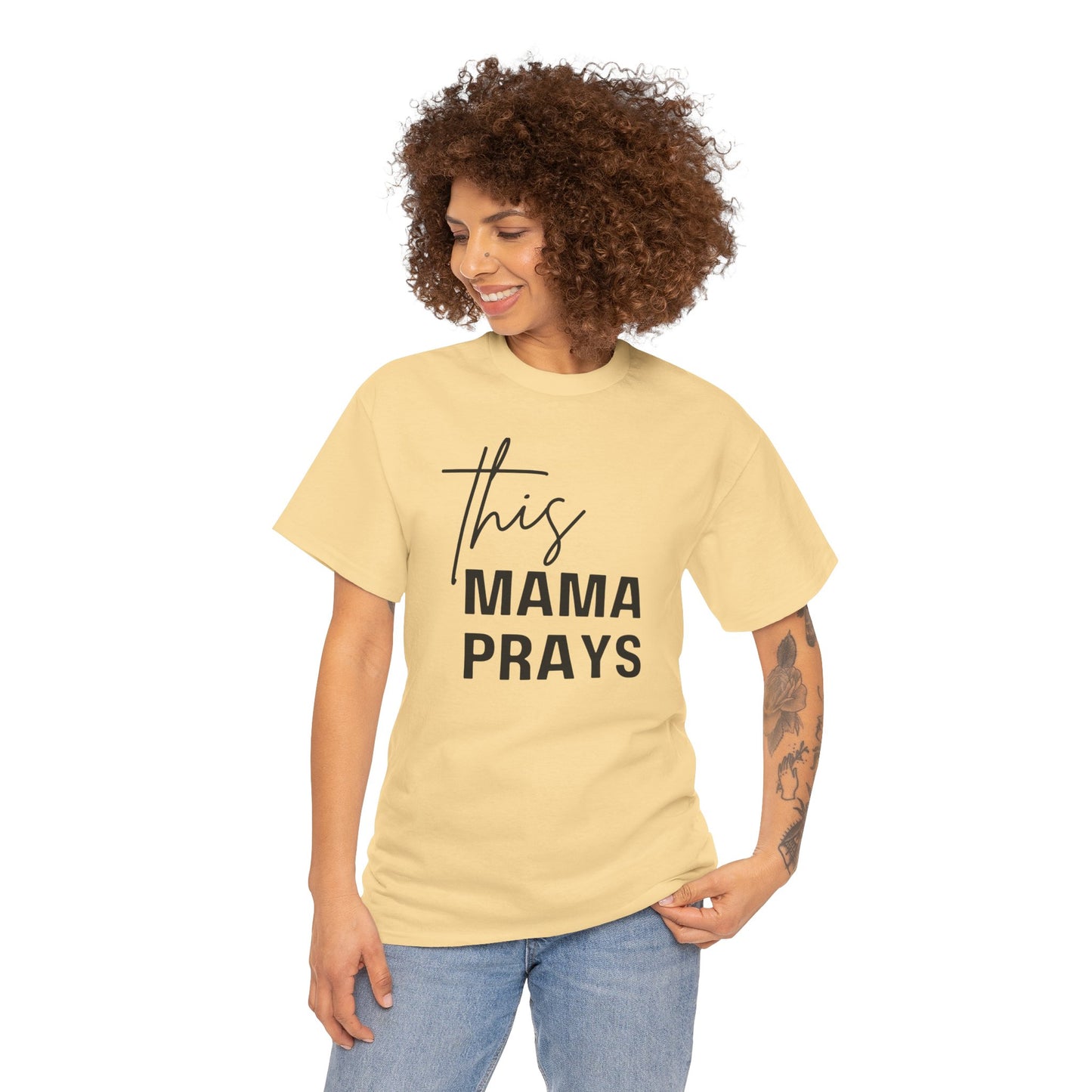 This Mama Prays Tee