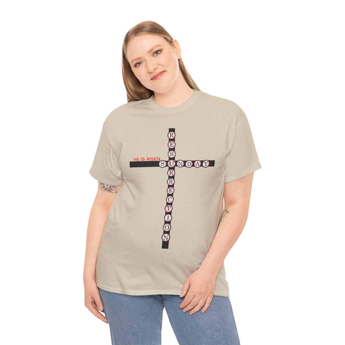 He Is Risen Tee