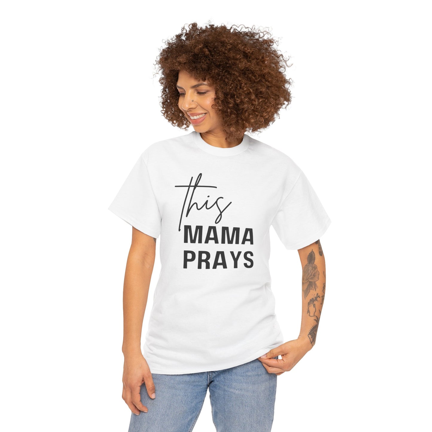 This Mama Prays Tee