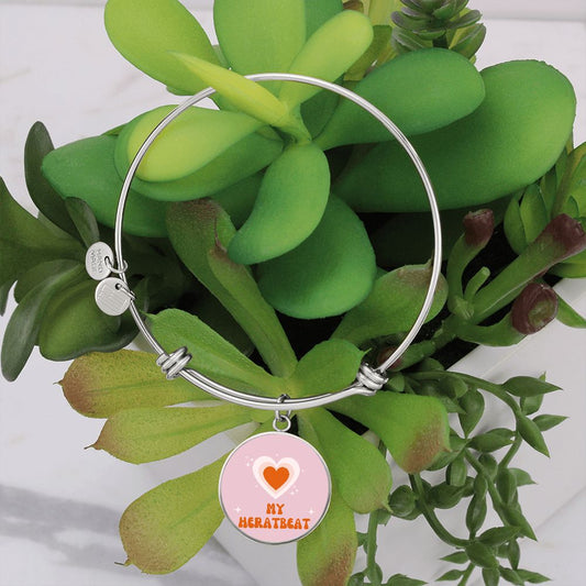 "My Heartbeat"- Circle Bangle