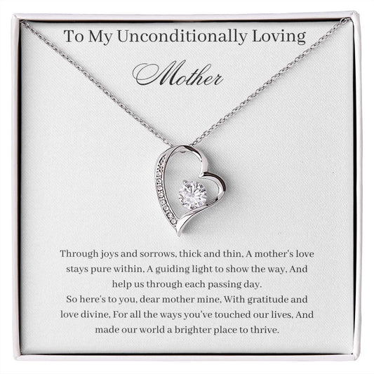 "A Mother's Love"- Forever Love Necklace